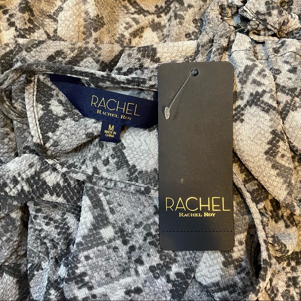 RACHEL Rachel Roy Raegan Snake Print Dress - Picture 11 of 13
